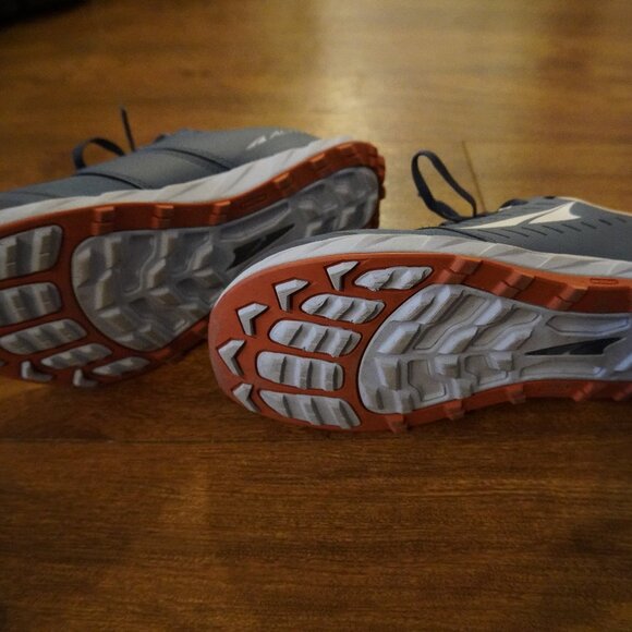 Altra Blue and Gray Athletic Shoes - Picture 2 of 3